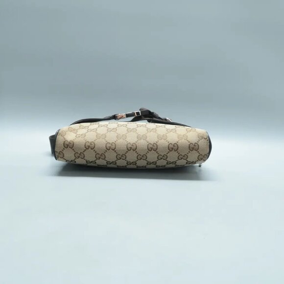 GUCCI Brown GG Cloth Belt Bag 719-061425 - Picture 4 of 12
